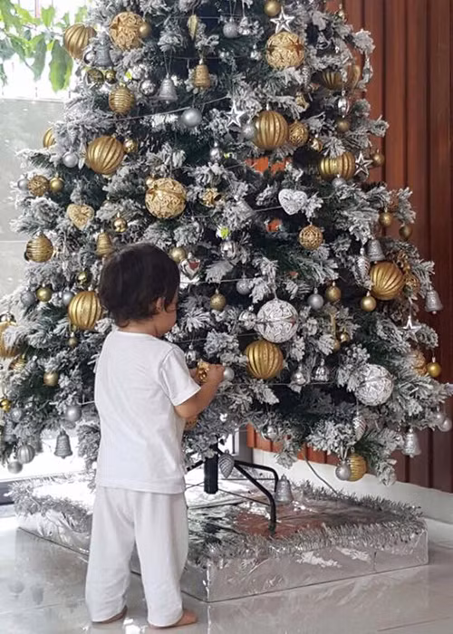 Loat anh hiem ve con trai Thu Minh sap tron 2 tuoi-Hinh-5