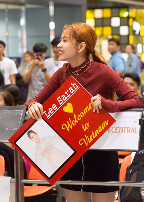 Lee Sarah từng cho biết cô mong có dịp sang Việt Nam du lịch, không ngờ ước muốn này lại nhanh chóng trở thành sự thật.