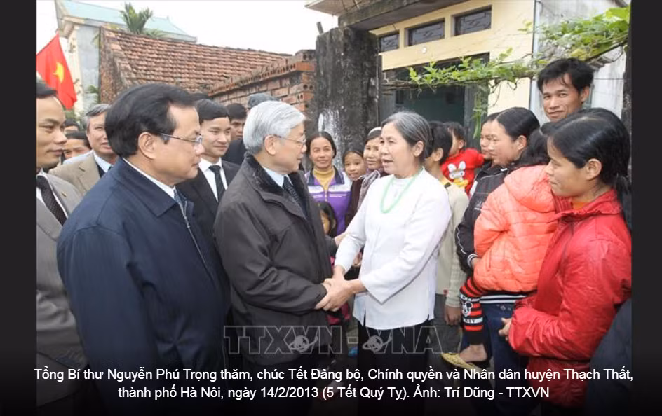 Tong Bi thu Nguyen Phu Trong luon danh su quan tam dac biet voi Thu do Ha Noi-Hinh-21