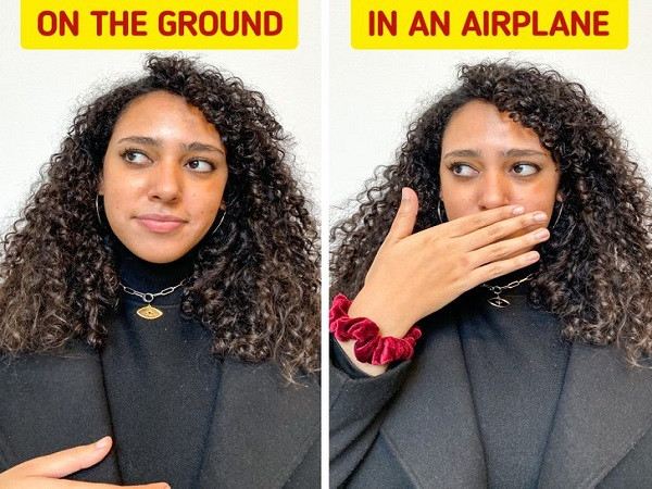 Có thể bị hôi miệng: Một vấn đề khác mà bạn có thể gặp phải trong chuyến bay là hơi thở có mùi. Các hệ thống trong cơ thể chúng ta, bao gồm sản xuất nước bọt, hoạt động chậm hơn khi chúng ta ở trên máy bay và điều đó cho phép vi khuẩn lây lan. Những mẩu thức ăn còn sót lại trên răng có thể gây ra chứng hôi miệng. 