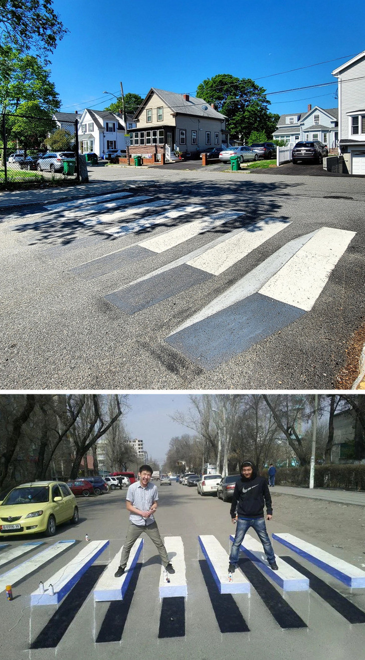 Lối qua đường cho người đi bộ đặc biệt nhất thế giới.