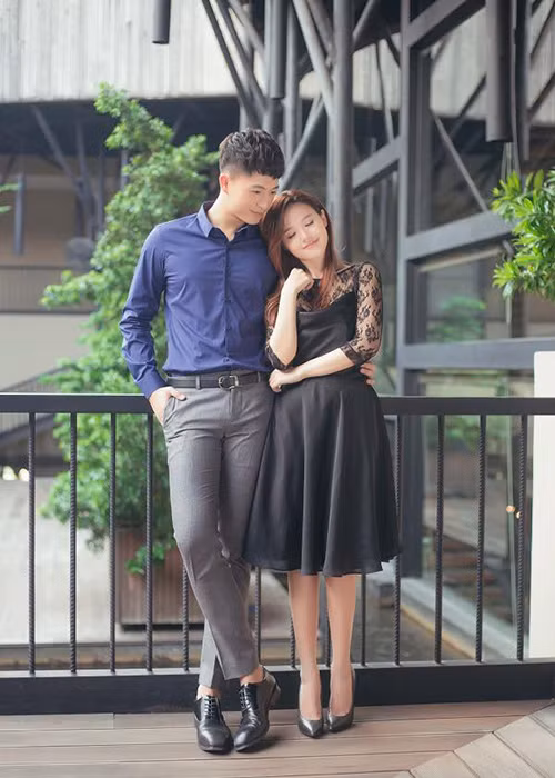 Trong khi Midu là nữ diễn viên xinh đẹp, tài giỏi và thành công trong kinh doanh thì Harry Lu đẹp trai, con nhà giàu, tài năng. Cả hai được nhận xét xứng đôi vừa lứa. Ảnh: FBNV