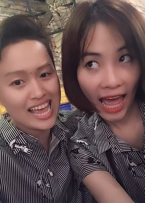 Trên trang cá nhân, Lệ Nam - Bảo Thy từng chia sẻ khá nhiều hình ảnh tình cảm của cả hai. Ảnh: FBNV