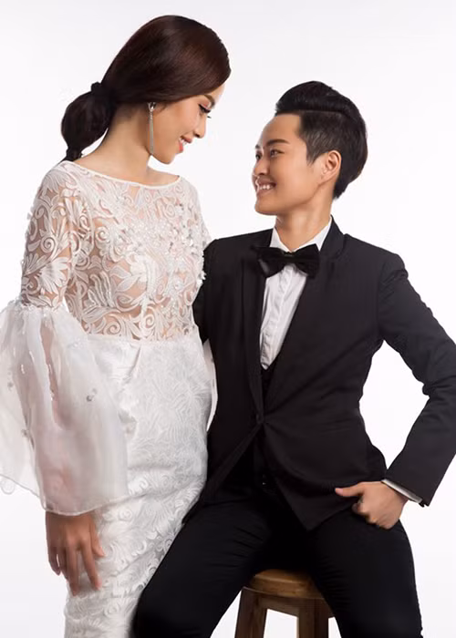 Lệ Nam - Bảo Thy muốn âm thầm tổ chức và mời những người thực sự thân thiết đến dự vì không muốn gây ồn ào. Ảnh: Dân Việt