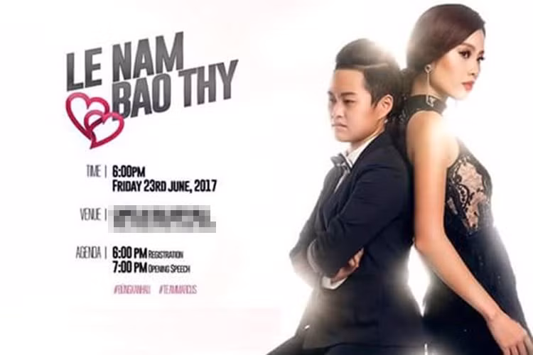 Lệ Nam là chị gái của Hoa khôi Nam Em. Mới đây, thiệp mời đính hôn của Lệ Nam với người tình đồng giới Bảo Thy (trái) được hé lộ gây bất ngờ. Ảnh: Dân Việt