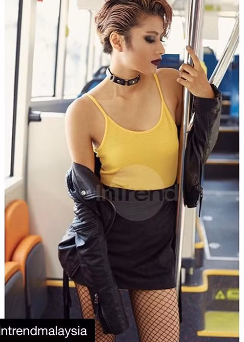 Trước khi theo đuổi công việc làm người mẫu chuyên nghiệp, Shikin từng là một nhân viên nghiên cứu. Ảnh: Instagram nhân vật