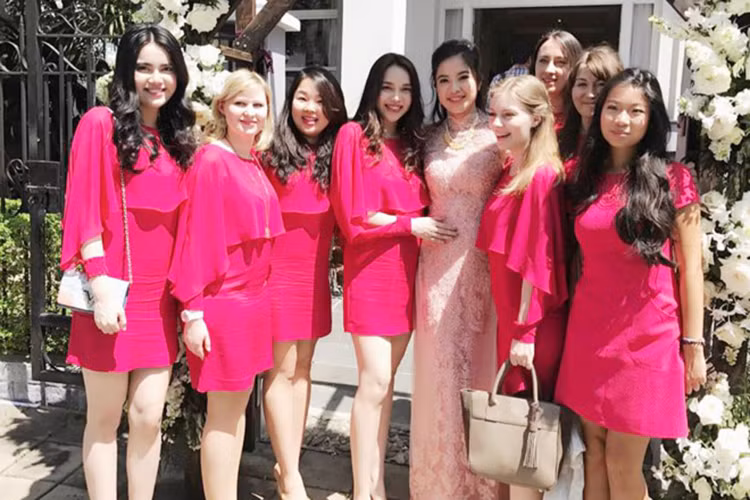 Vào tháng 2/2017, Kiều Khanh và doanh nhân Ngô Nguyên đã bí mật tổ chức đám cưới tại Sài Gòn. Ảnh: Zing