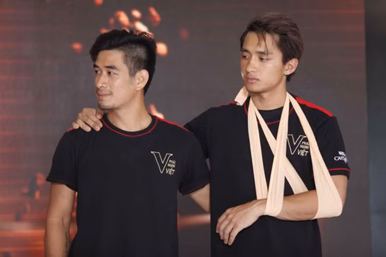 Năm 2015, Hữu Vi tham gia chương trình thực tế Phái mạnh Việt và là một trong những thí sinh gây chú ý nhất. Ảnh: Uteen