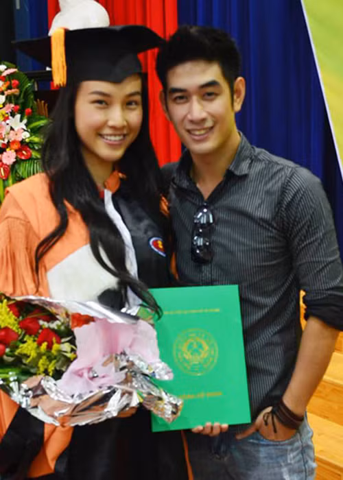 Minh Ngọc và Hoàng Oanh từng đóng cặp trong bộ phim ngắn “Điều còn lại” vào năm 2012. Ảnh: Khám Phá