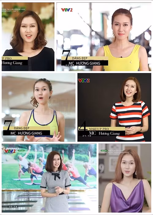 Hương Giang sinh năm 1989. Năm 2009, cô đoạt giải Hoa khôi sinh viên Hà Nội 2009. Khi còn đang là sinh viên năm thứ 3 ngành Anh văn, Hương Giang bén duyên làm MC trong một lần làm khách mời của một kênh truyền hình. Ảnh: FBNV