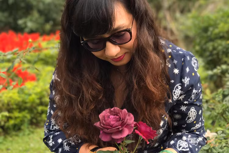 BTV Vân Anh quyết định rời VTV vì muốn dành nhiều thời gian cho gia đình. Bên cạnh đó, với niềm đam mê lớn dành cho hội họa, cô mơ ước một ngày nào đó sẽ mở phòng tranh cho riêng mình. Ảnh: FBNV