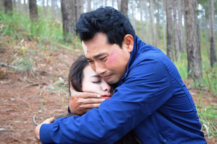 Vai diễn trong “Người chồng điên” đã giúp Bảo Thanh đoạt giải Cánh diều vàng 2014 ở hạng mục Nữ diễn viên phim truyền hình xuất sắc. Ảnh: HTV