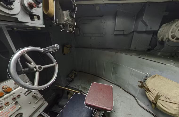 Không gian bên trong rất rộng rãi.