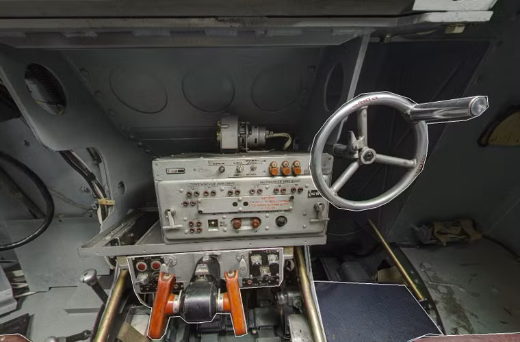 Cận cảnh bộ điều khiển pháo 23mm 2A7.