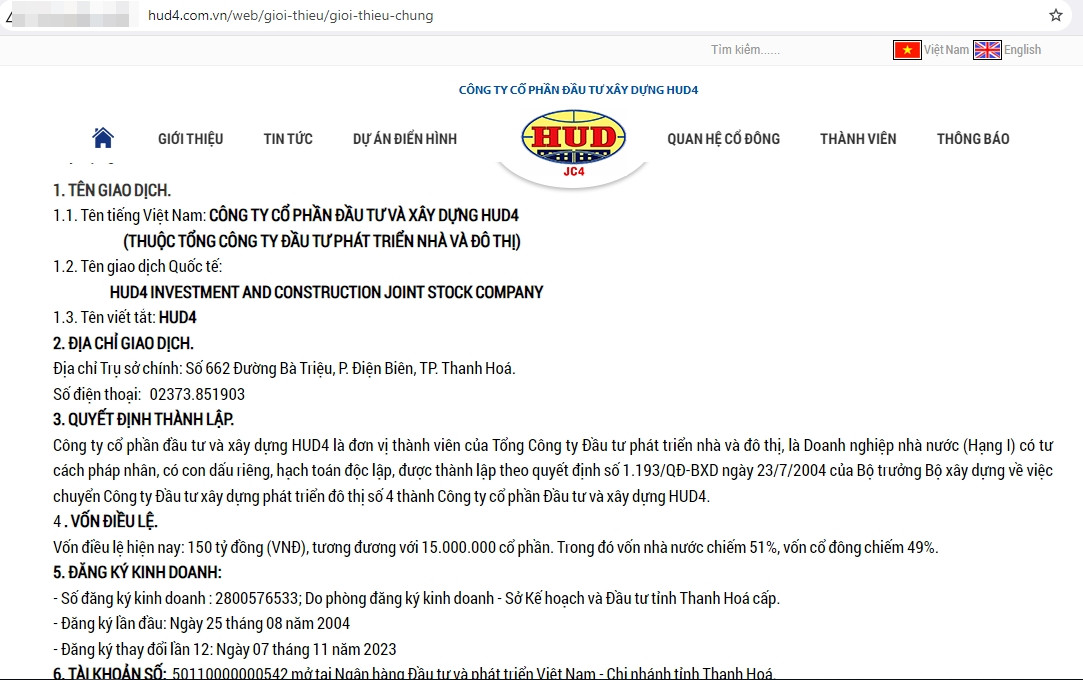 Ho so cong ty HUD4 co khu do thi sinh thai nhieu vi pham-Hinh-2