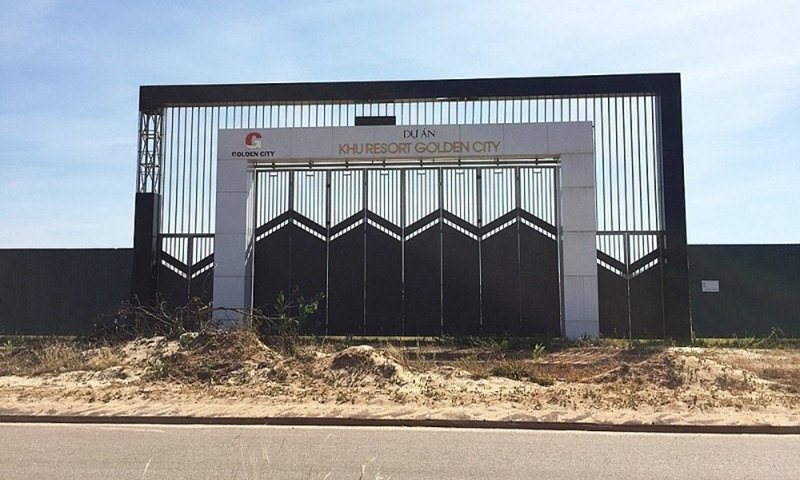 Du an khu Resort Golden City cham tien do, tiep tuc tang von