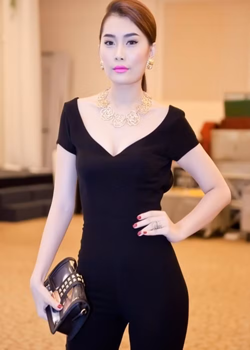 Năm 2019, người mẫu Lan Hương vướng nghi vấn là bạn gái Vĩnh Thụy. Phía người trong cuộc không có bất kỳ phản hồi nào về tin đồn tình cảm. Ảnh: Yan.