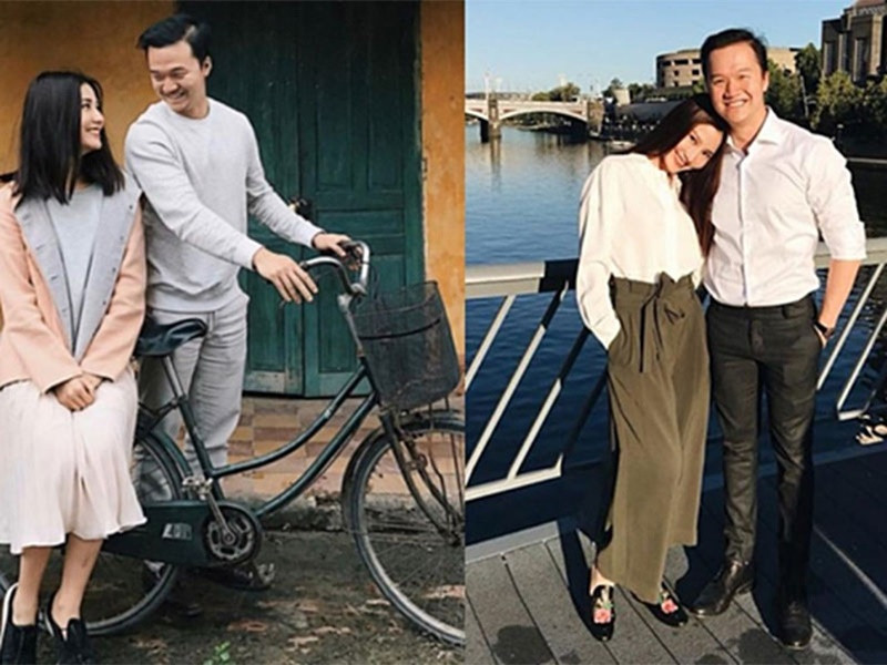 Cặp đôi gặp nhau lần đầu vào năm 2016. 2 năm sau đó, Diễm My và bạn trai công khai mối quan hệ tình cảm.