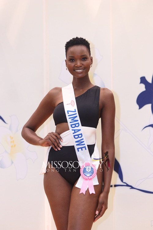 Zimbabwe - đại diện Charlotte Muziri xếp thứ 4 trong bảng dự đoán mới nhất của Missosology. Ảnh: Missosology.
