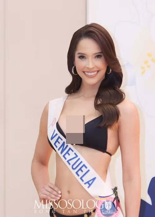 Missosology xếp đại diện Venezuela Andrea Rubio thứ 2 trong bảng dự đoán. Ảnh: Missosology.