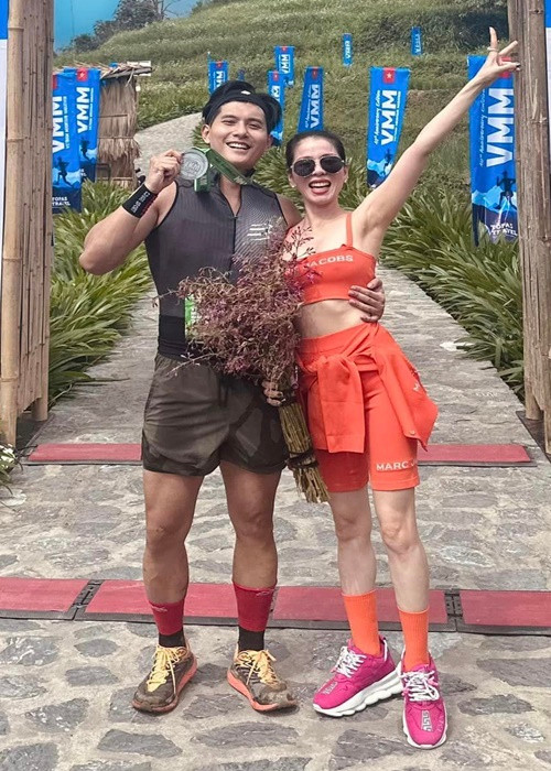 Bạn trai Lệ Quyên làm người mẫu rồi lấn sân đóng phim. Ảnh: FBNV.