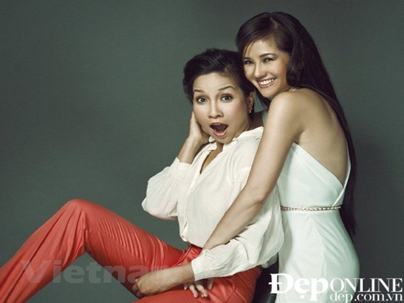 "Nếu mọi người nói chúng tôi rất thân để chia sẻ mọi thứ thì không phải, nhưng chúng tôi đã làm bạn trong nghề hơn 10 năm. Thêm nữa, tôi nể trọng chị Bống là người rất lịch thiệp, thông minh", Thương Hiệu Và Pháp Luật dẫn lời Mỹ Linh. Ảnh: Đẹp.