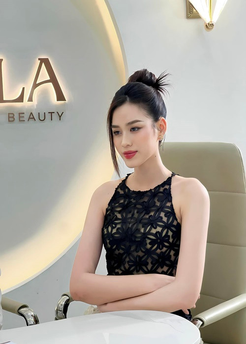 Nàng hậu chia sẻ, cô muốn trở thành đại gia của chính cuộc đời mình. “Khi đã ở vị trí đó, tôi sẵn sàng sánh bước với những người đàn ông chưa có gì trong tay”, Đỗ Thị Hà trải lòng. Ảnh: FBNV.