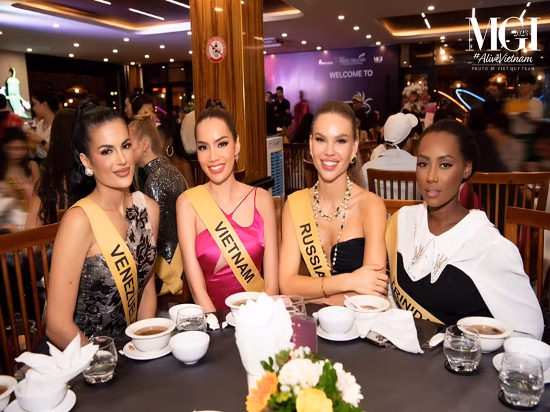 Lê Hoàng Phương được khen ngợi đang làm tốt vai trò nước chủ nhà. Ảnh: Miss Grand Vietnam.