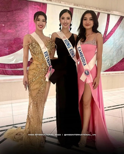 Đại diện Việt Nam lên đồ gợi cảm, đẹp lấn át nhiều thí sinh Miss International 2023 - Hoa hậu Quốc tế 2023. Ảnh: Miss International Vietnam.