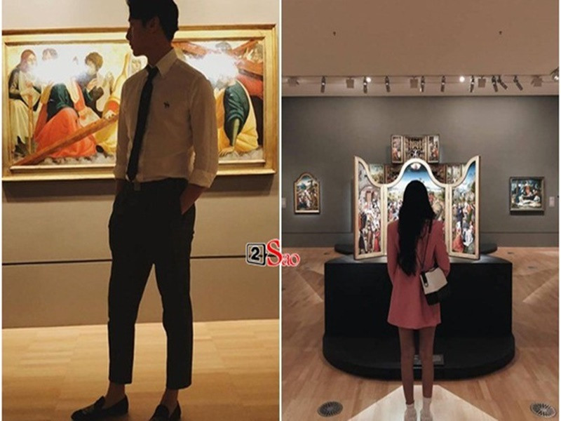 Cặp đôi tin đồn còn bị cho là đến cùng một địa điểm trong cùng một thời gian. Ảnh: Vietnamnet.