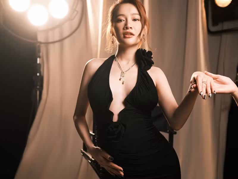 Nhã Phương cho biết, cô tăng 7-8 kg khi mang thai lần 2.