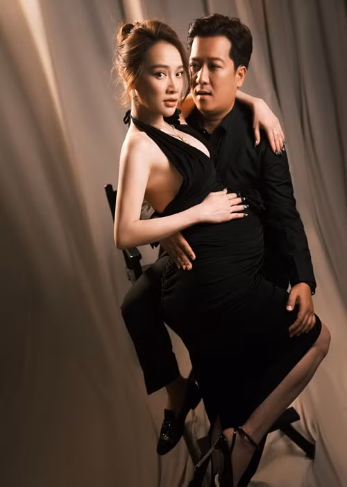 Nhã Phương - Trường Giang tình tứ trong bộ ảnh mới.