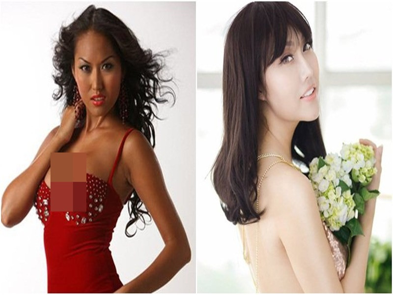 Phi Thanh Vân trải qua 21 lần dao kéo từ sửa mũi, độn cằm, chỉnh răng, nâng ngực đến nhuộm da. Nhan sắc của cô thay đổi theo từng thời kì. Có lúc Phi Thanh Vân là người đẹp da nâu, có lúc như búp bê với làn da trắng nõn, mái tóc vàng, đôi mắt to. Ảnh: Người Đưa Tin.