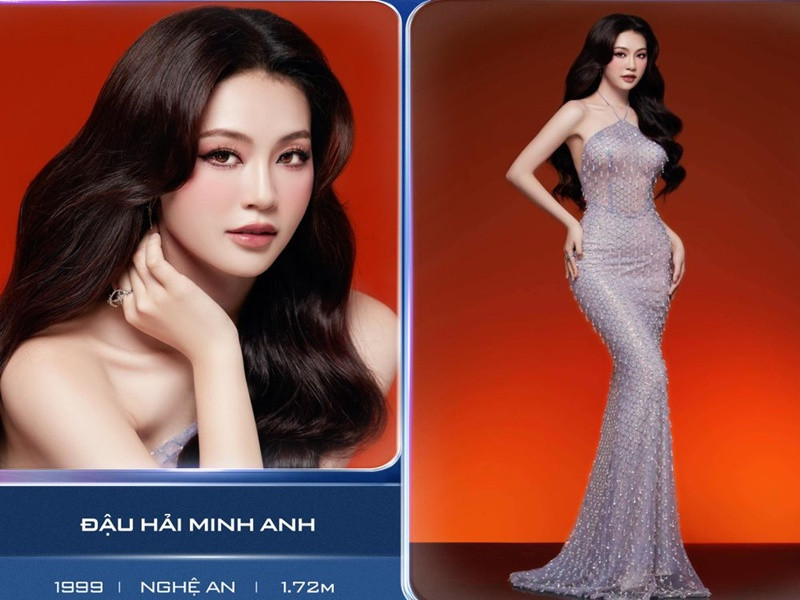 Đậu Hải Minh Anh trải lòng: "Không một ai trong chúng ta khi sinh ra đã hoàn hảo, tôi luôn nhận thức rằng những khuyết điểm cũng là một phần của tôi và chúng không xác định giá trị thực sự của tôi. Từ một cô gái nhút nhát chỉ sống trong vùng an toàn, tự ti với những điểm chưa hoàn thiện, tôi đã quyết định thay đổi. Bằng sự nỗ lực tôi luyện không ngừng, ngày hôm nay, tôi đã trở thành một người phụ nữ mạnh mẽ, độc lập hơn, sẵn sàng chinh phục mọi thử thách. Thông qua câu chuyện, những hành động thiết thực của mình, tôi sẽ trở thành một nguồn cảm hứng mạnh mẽ để tiếp thêm động lực cho mọi người xung quanh khám phá và phát triển sức mạnh tiềm năng của mình". Ảnh: Miss Cosmo Vietnam.