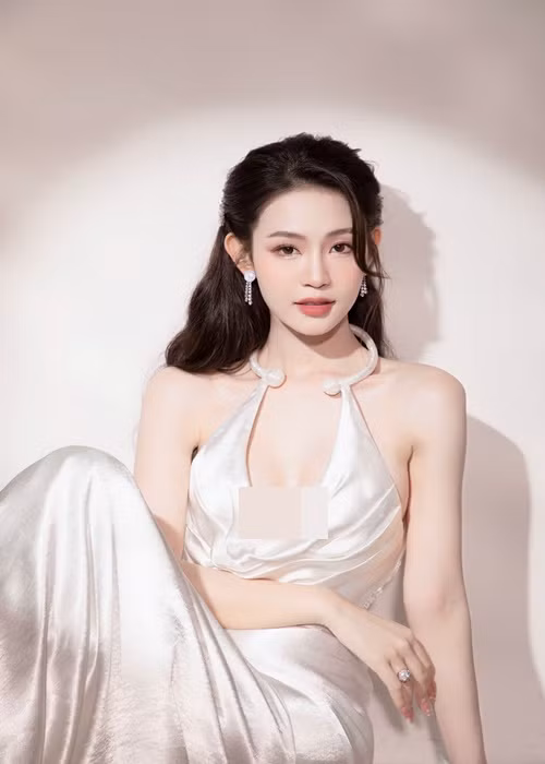 Minh Anh từng vào top 10 Hoa khôi Sinh viên Việt Nam 2017. Ảnh: FBNV.