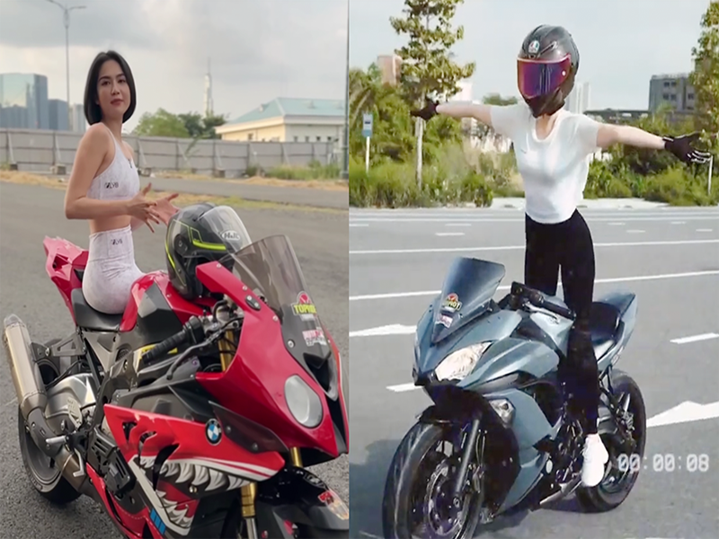 Mới đây, theo Dân Trí, Công an TP Thủ Đức cho biết, họ đã gửi giấy mời Ngọc Trinh liên quan đến vụ nữ người mẫu lái mô tô thả 2 tay tại nóc hầm Thủ Thiêm (phường An Khánh). Biết người vi phạm bị thương ở chân vì ngã xe, Công an TP Thủ Đức đã tới nhà riêng để làm việc, dưới sự chứng kiến của Công an phường Phú Hữu. Tại buổi làm việc, Ngọc Trinh thừa nhận hành vi vi phạm. Ảnh: Vietnamnet.