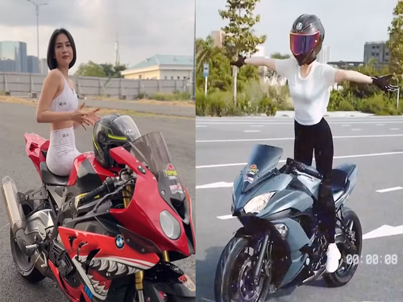 Mới đây, theo Dân Trí, Công an TP Thủ Đức cho biết, họ đã gửi giấy mời Ngọc Trinh liên quan đến vụ nữ người mẫu lái mô tô thả 2 tay tại nóc hầm Thủ Thiêm (phường An Khánh). Biết người vi phạm bị thương ở chân vì ngã xe, Công an TP Thủ Đức đã tới nhà riêng để làm việc, dưới sự chứng kiến của Công an phường Phú Hữu. Tại buổi làm việc, Ngọc Trinh thừa nhận hành vi vi phạm. Ảnh: Vietnamnet.