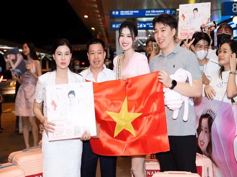 Sự xuất hiện của gia đình cũng tiếp thêm động lực rất lớn cho Phương Nhi.