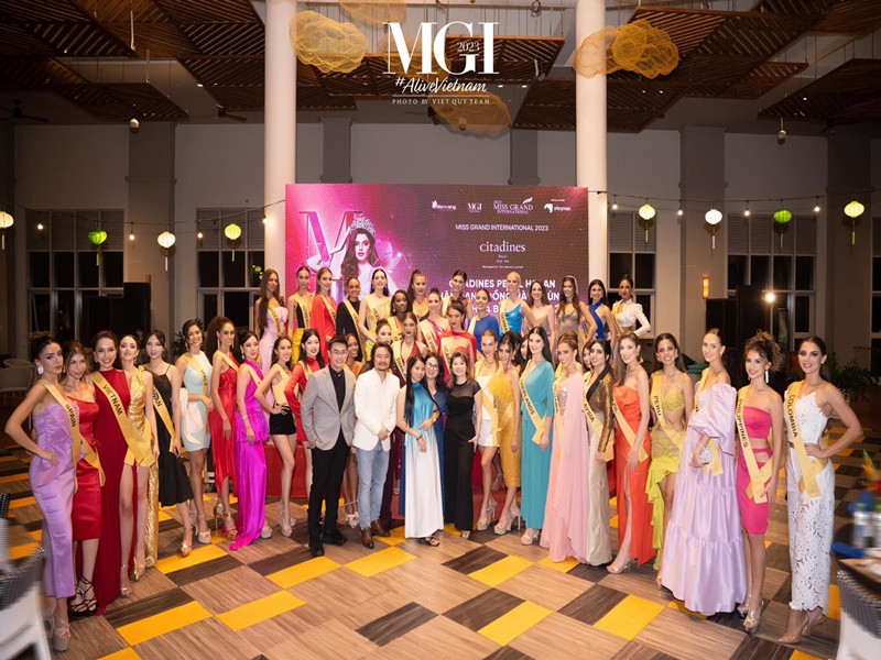 Mới đây, Lê Hoàng Phương vào vòng 2 giải thưởng Country’s Power of The Year. Ảnh: Miss Grand International.