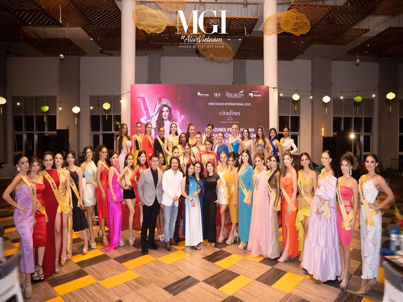 Mới đây, Lê Hoàng Phương vào vòng 2 giải thưởng Country’s Power of The Year. Ảnh: Miss Grand International.