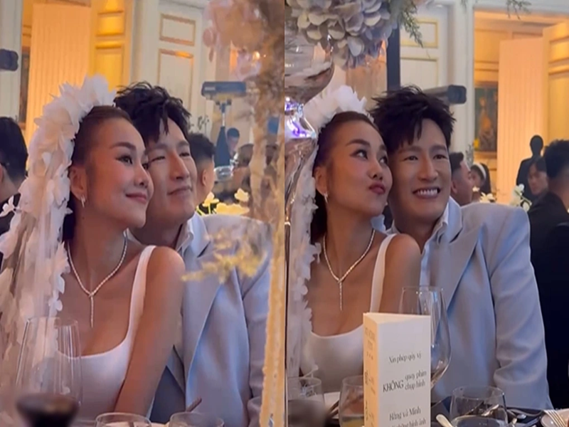 Dược sĩ Tiến đăng tải clip chung vui cùng Thanh Hằng. Ảnh chụp màn hình.