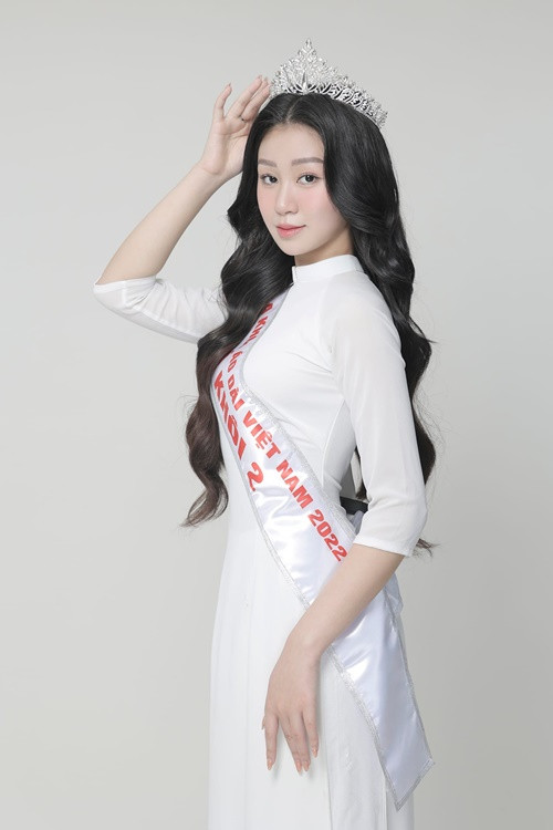 Nhan sac A khoi Ao dai Viet Nam 2022 Ho Yen Nhi
