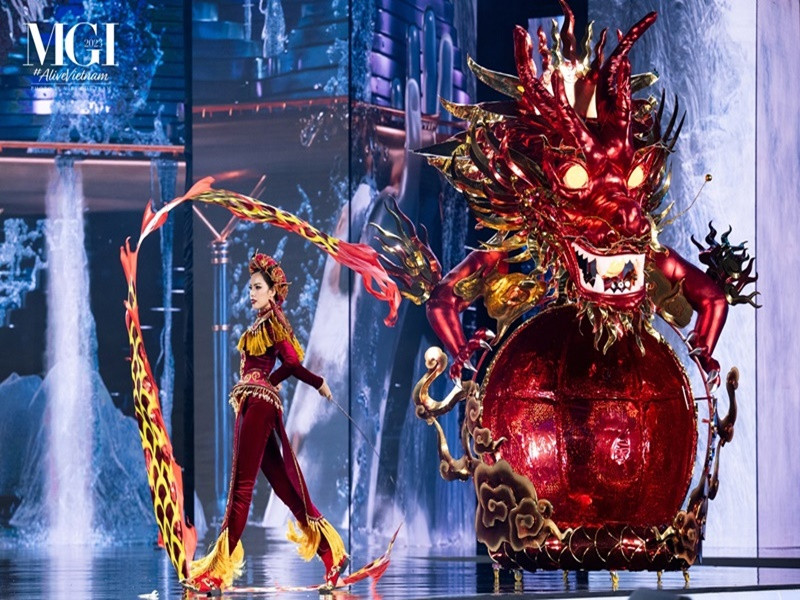 Lê Hoàng Phương bị các đại diện Indonesia, Peru, Venezuela, Nigeria và Mexico "vượt mặt" trong bảng dự đoán. Ảnh: Miss Grand Vietnam.