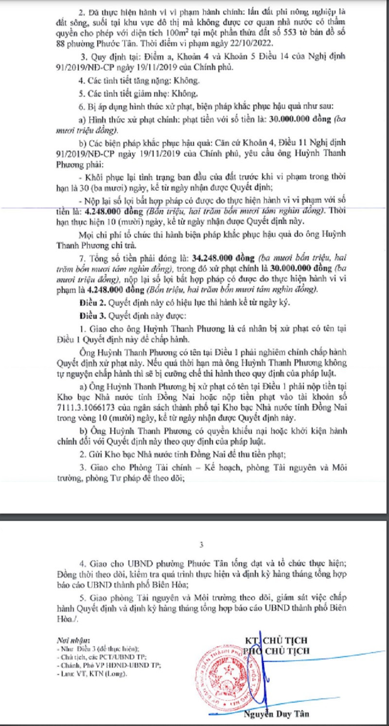 Đồng Nai: TP Biên Hòa mạnh tay xử lý vi phạm đất đai - Hình 2 Dong Nai: TP Bien Hoa manh tay xu ly vi pham dat dai-Hinh-2