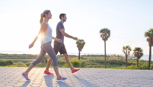 Nghiên cứu chỉ ra, đi bộ hơn 30 phút mỗi ngày, bạn sẽ có cơ hội sống lâu hơn gấp 4 lần so với những người khác. Vận động đơn giản này cũng góp phần ngăn ngừa bệnh tim, ngăn ngừa và cải thiện tình trạng loãng xương.