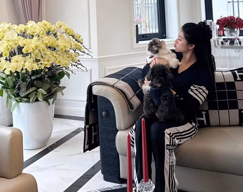 Năm 2024, Á hậu Huyền My chuyển sang ở biệt thự mới sau khi rao bán hai căn hộ.