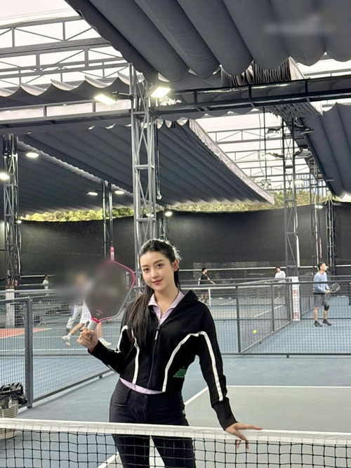 Nàng hậu mê môn pickleball từ năm 2024.