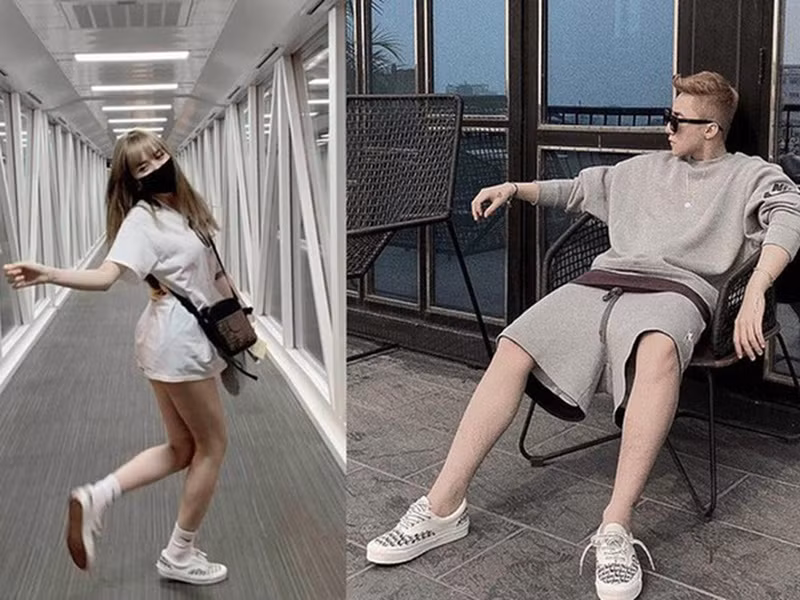 Sơn Tùng M-TP và Thiều Bảo Trâm bị nghi hẹn hò bởi cả hai sử dụng các món đồ giống nhau, có mặt tại một địa điểm, cùng thời điểm. Một số nguồn tin cho biết Sơn Tùng M-TP được lòng bố mẹ Thiều Bảo Trâm và gia đình hai bên từng nhiều lần gặp mặt. Ảnh: Znews.