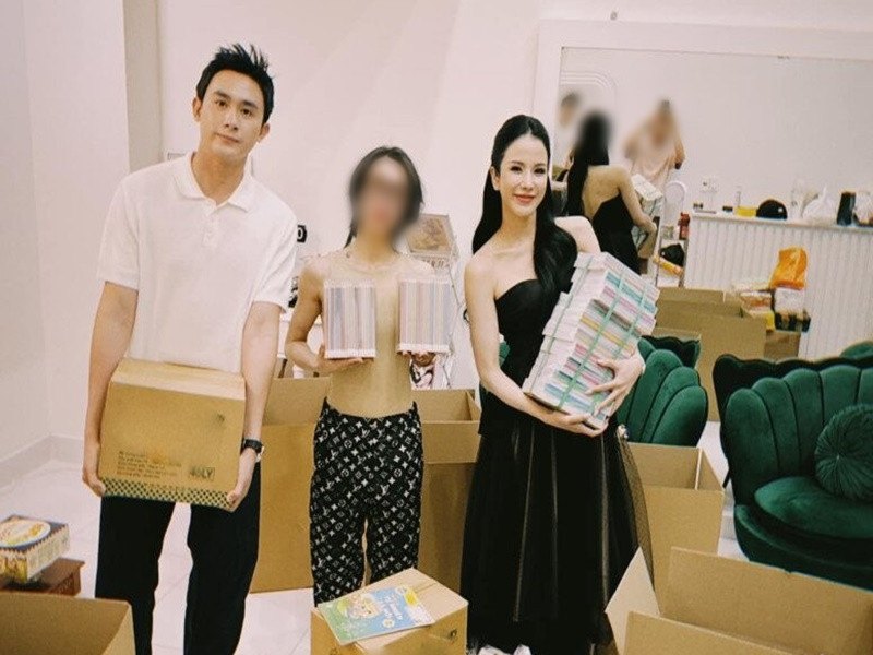 Diệp Lâm Anh và Phạm Văn Kiên chưa lên tiếng về đồn đoán hẹn hò. Ảnh: Thương Hiệu Pháp Luật.