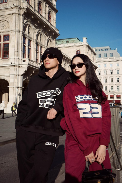 Phú Cường làm người mẫu, huấn luyện viên cá nhân, kém Hương Giang 6 tuổi. Trước Phú Cường, Hương Giang từng công khai hẹn hò Criss Lai và Matt Liu. Ảnh: FB Phú Cường.